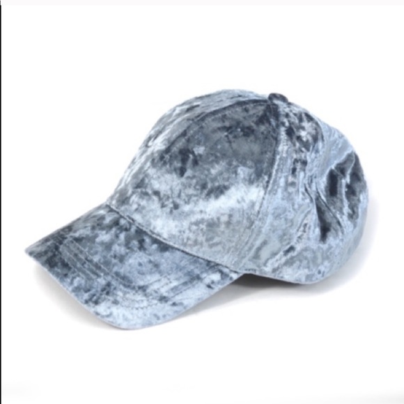 Sweetpea Culture Accessories - SOLD OUT🛑🆕LAST ONE‼️CRUSHED VELVET CAP